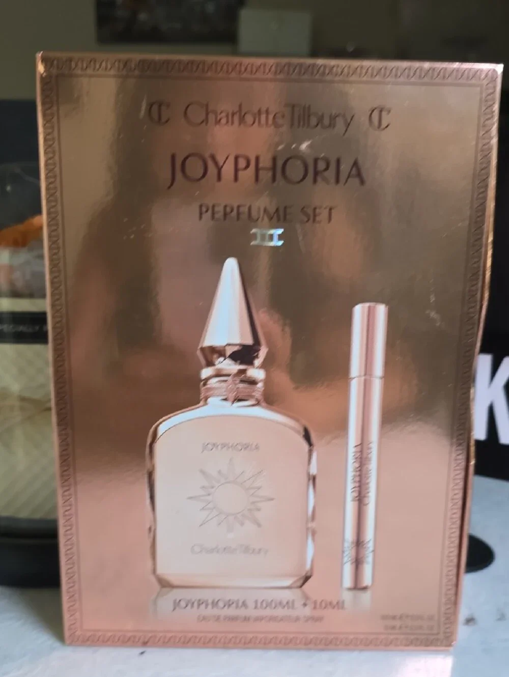 Charlotte Tilbury Joyphoria Gift Set in Rose Gold Packaging